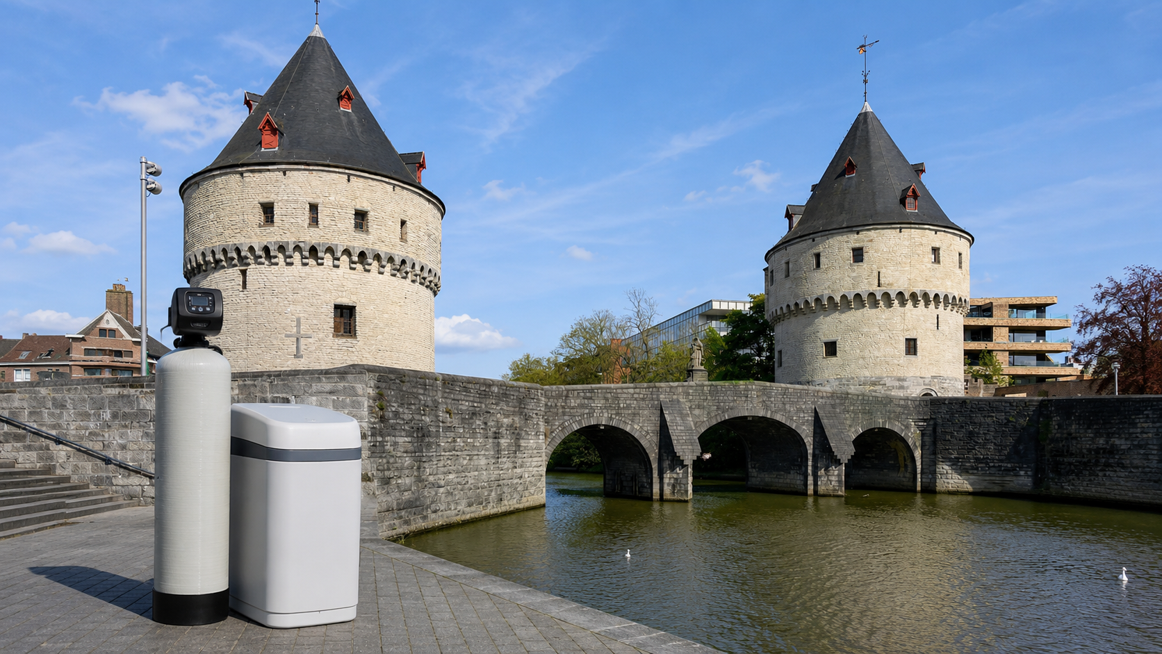Waterontharder installateurs in Kortrijk